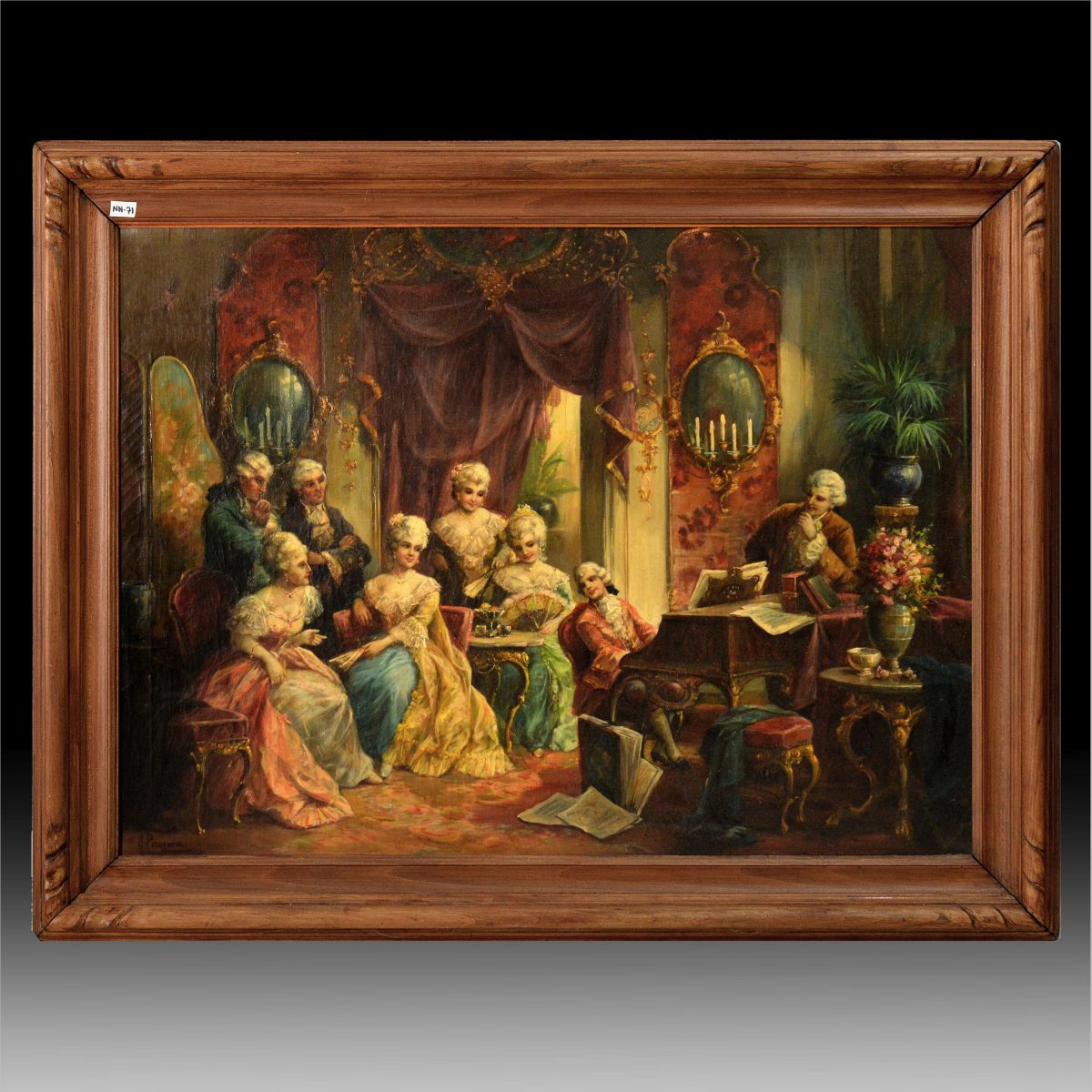 "The Concert" By Heinz Pinggera | TheArtCollection.com - The Art Collection