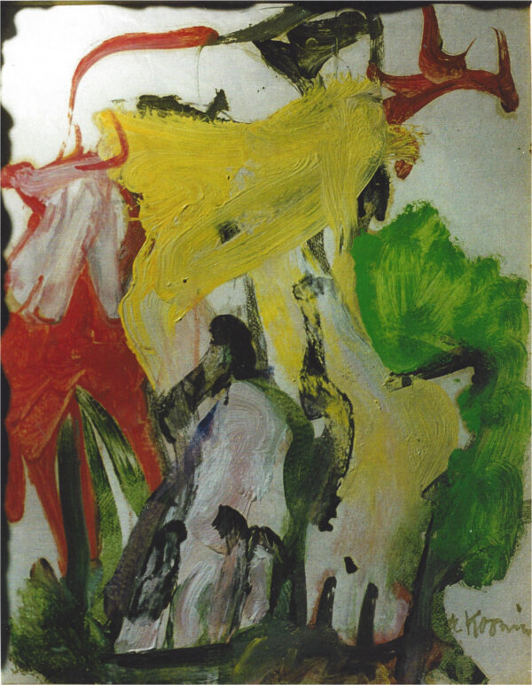 WILLEM DE KOONING (1904-1997, American) "East Hampton XXVII" 1968