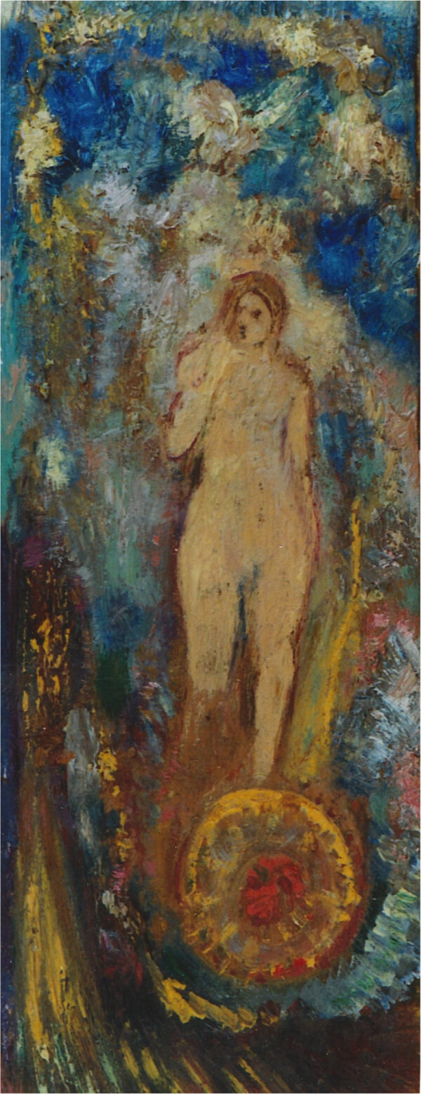 Odilon Redon 1840-1916 French  “La roue de la fortune”
