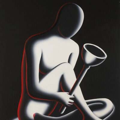 MARK KOSTABI (1960- , American) 48 x 36