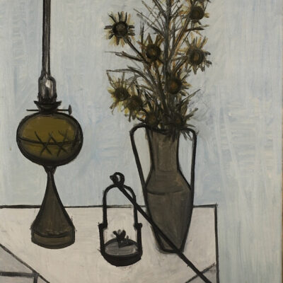 Bernard Buffet 1928-1999 French “Nature morte aux chardons”