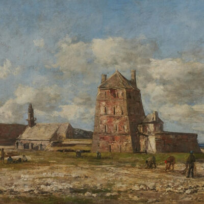 Eugéne Boudin 1824-1898 French “Camaret, le môle”