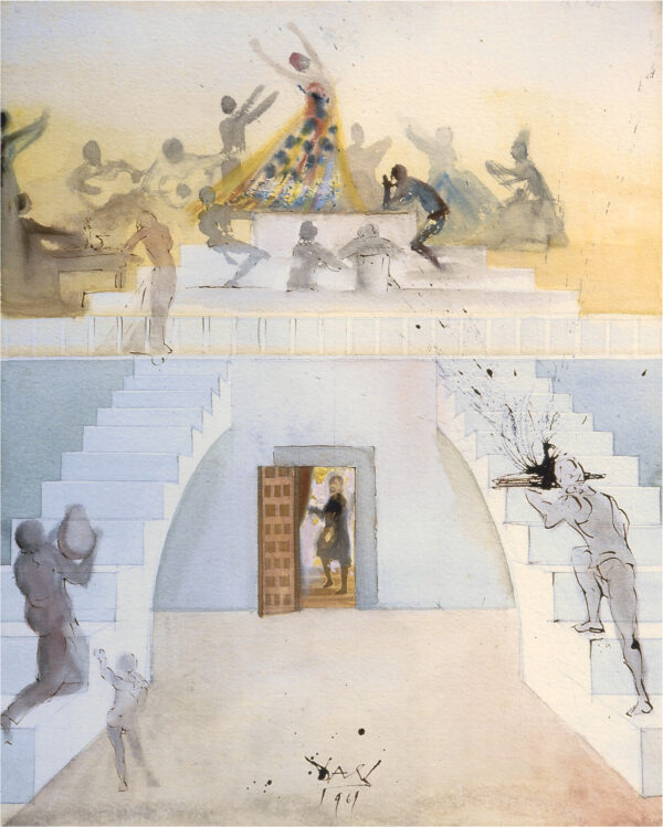 Salvador Dali 1904-1989 TRIUMP IF THE TOREADOR