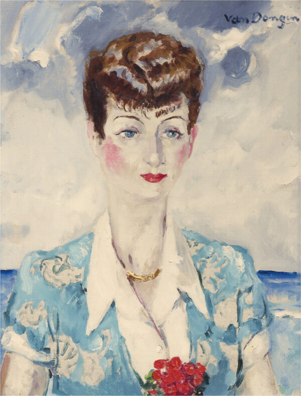 Kees Van Dongen (1877-1968) Portrait de la Comtesse Anatole de Bremond d’Ars