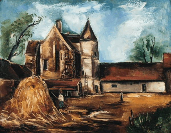 Maurice de Vlaminck Cour de Ferme