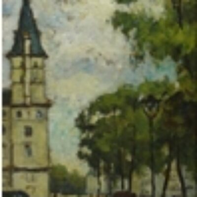 M. Fallies ‘Tulleries’ French Scene