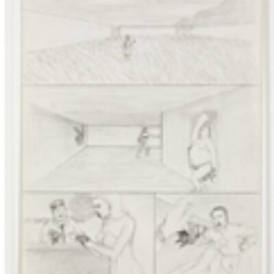 Jim Shaw Dream Drawing (I’m in the middle-class black part of town…)