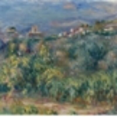 Pierre-Auguste Renoir Paysage de Provence (Cagnes)