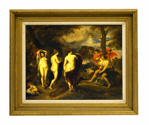 Pair of paintings  From France