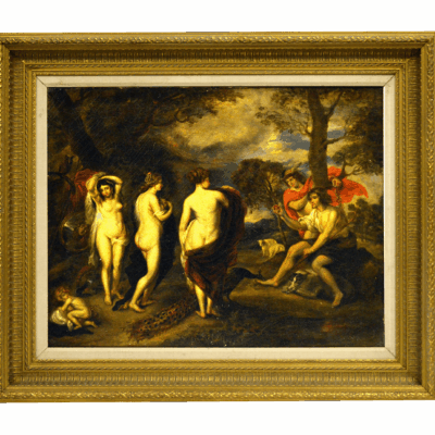 Pair of paintings  From France