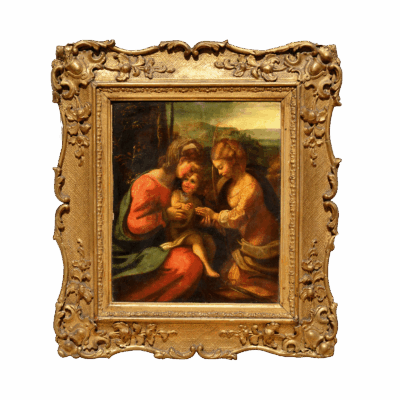 ANTONIO ALLEGRI DA CORREGGIO “The Mystic Marriage of Saint Catherine”