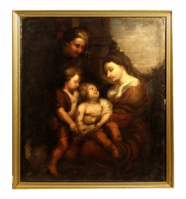 The Madonna and Child with the Infant Saint John and Saint Elizabeth