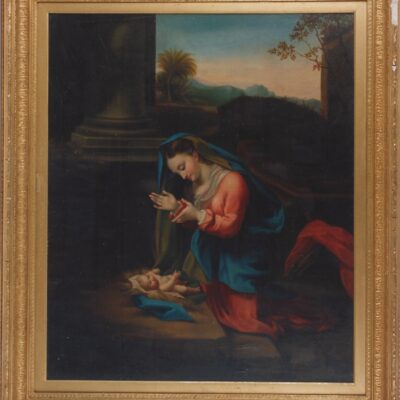 The Virgin Adoring the Christ Child