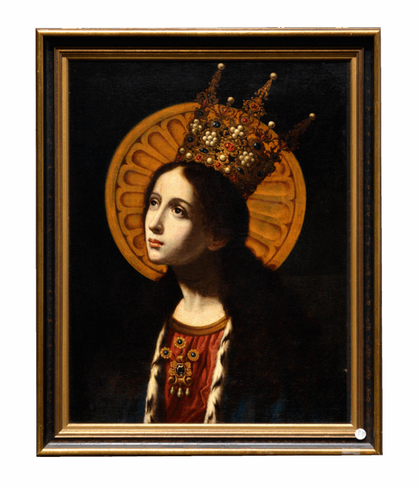The Madonna and the Angel Gabriel