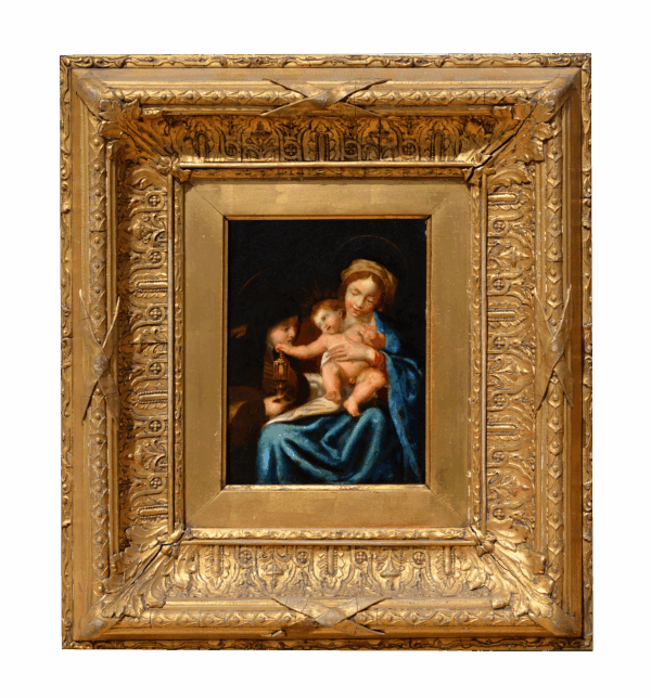 The Madonna and Child with Saint Clare