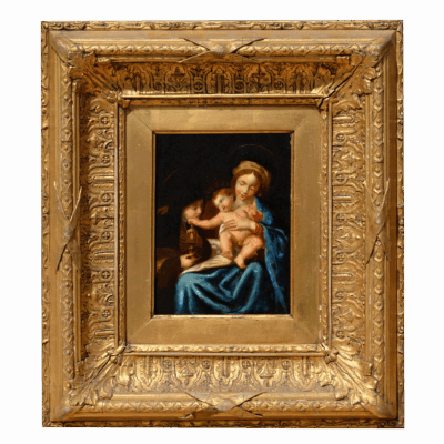 The Madonna and Child with Saint Clare
