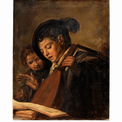 Two singing Boys