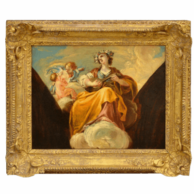 An Allegorical Figure of Music, a Study for a Pedentive