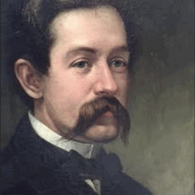 David Johnson, 1860 Self Portrait