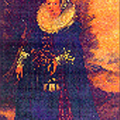 Portrait of a Lady in a Laxdscape